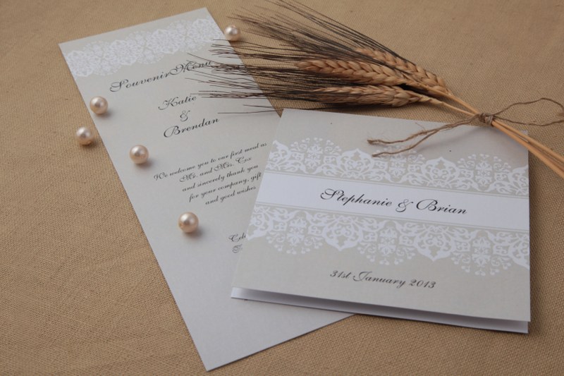 Styles of wedding invitations